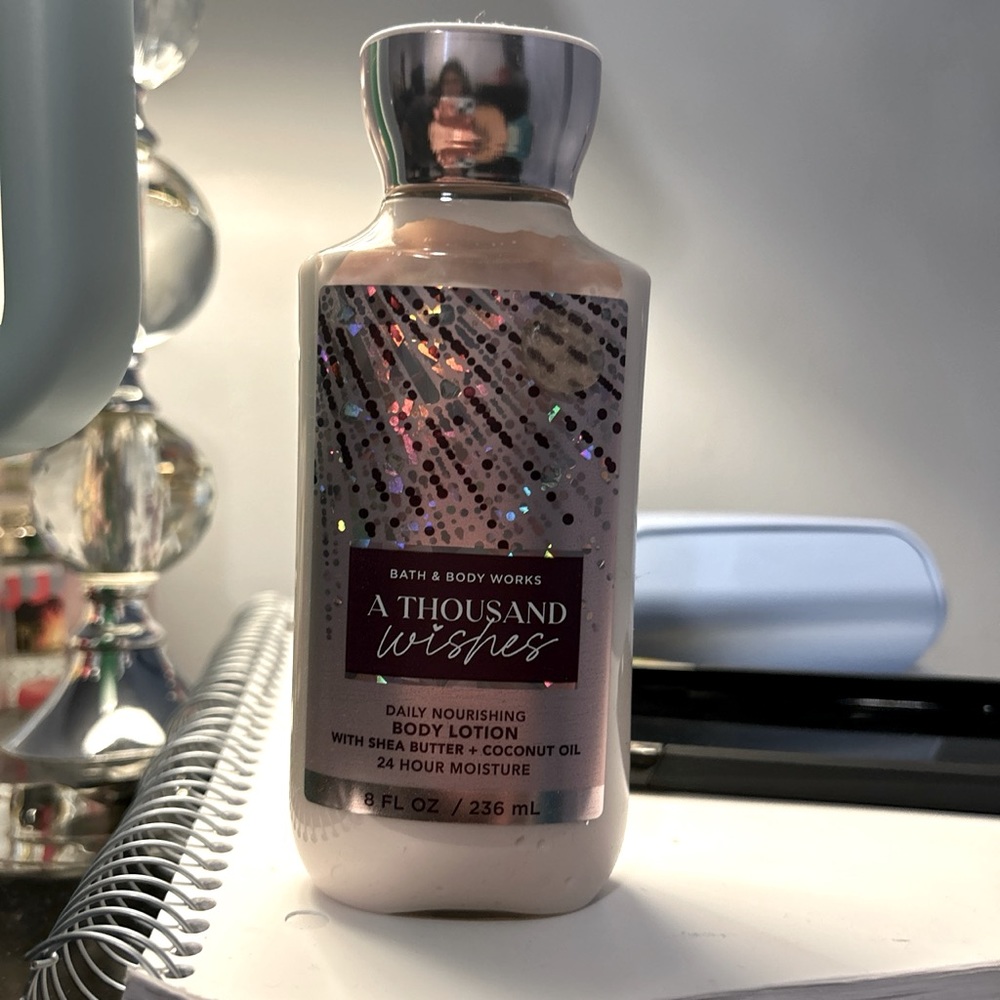 Bath & body works thousand wishes moisturizer